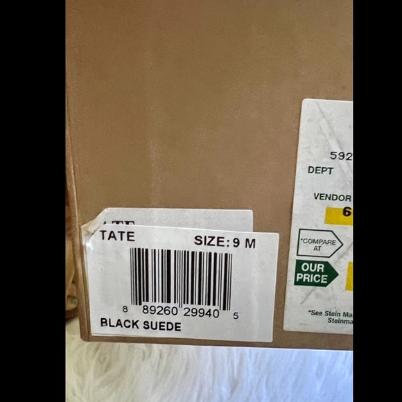 Nicole Miller Artelier Tate Women’s Strappy Block Cork Heels • Lace up • 9 | NEW - Picture 3 of 9